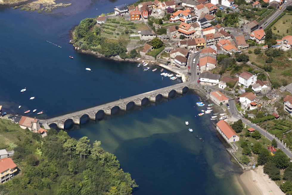 Bridge Sampaio, Pontevedra.